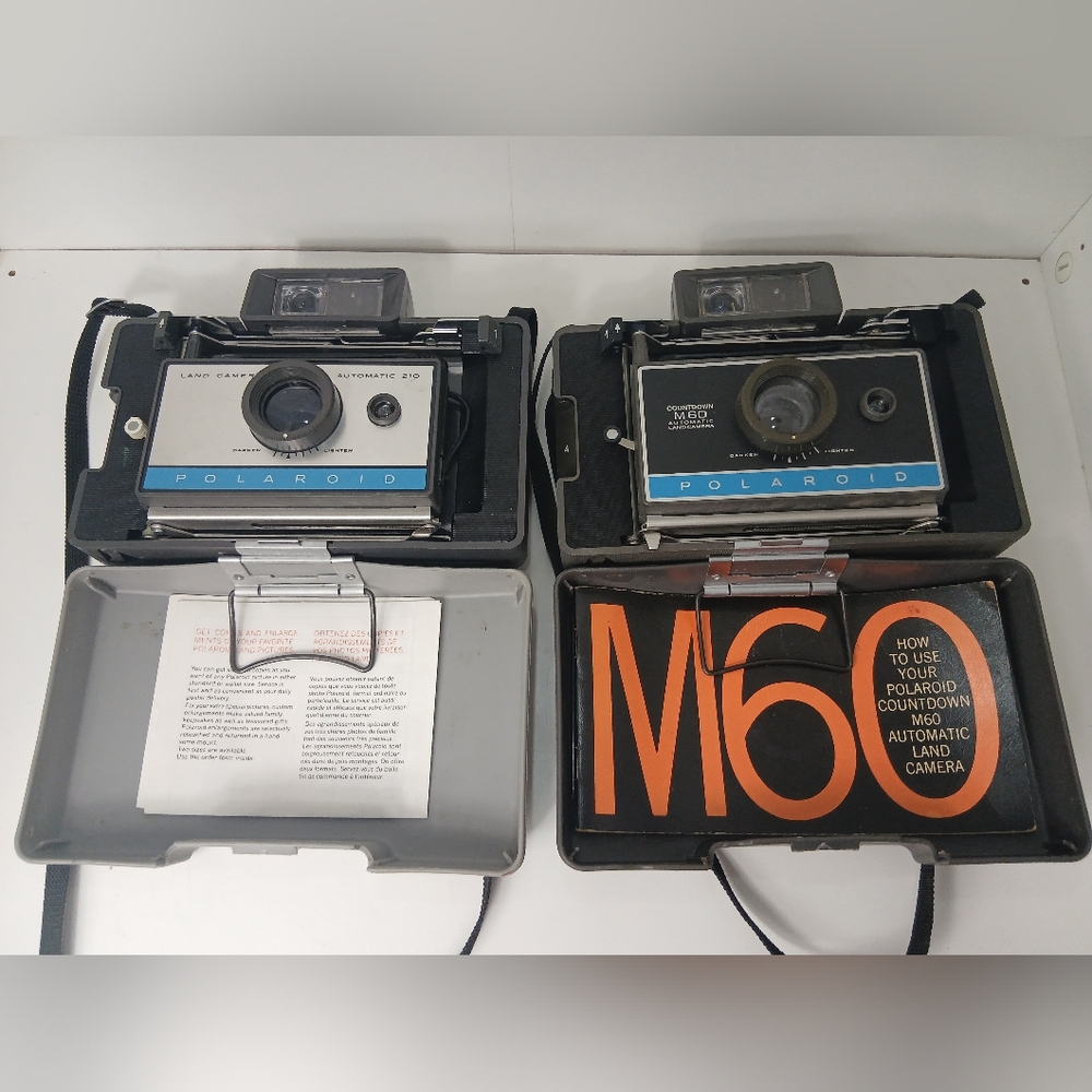2 Polaroids 210 & M60
